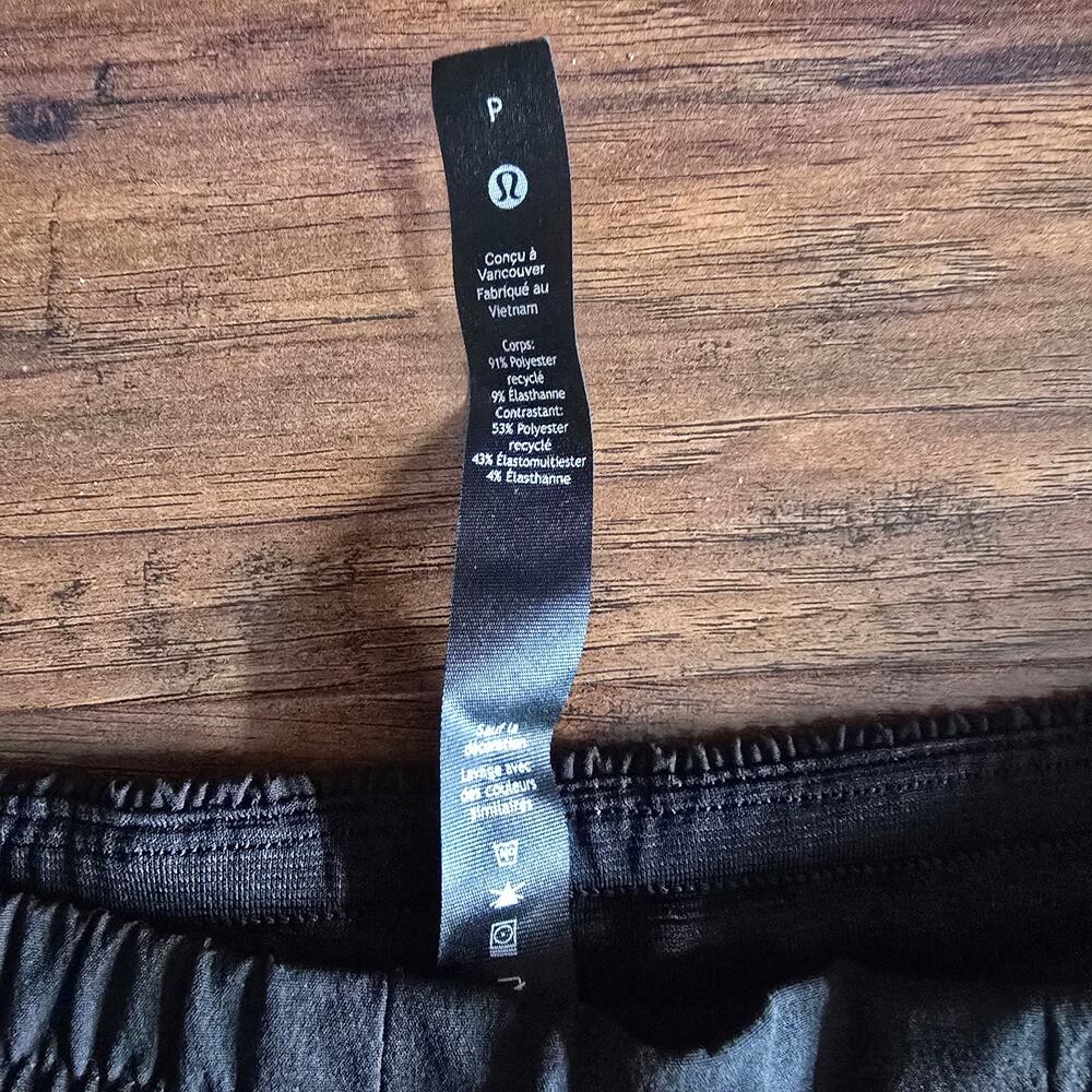 Lululemon Mens Small Black Jogger Pants Tapered Stretch Athletic Training - Picture 3 of 8